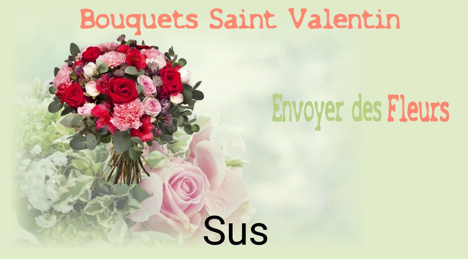 Roses de Saint-Valentin livrées à Sus